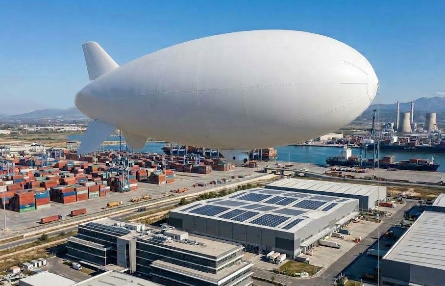 5 kg paylopad zeppelinshaped Aerostat